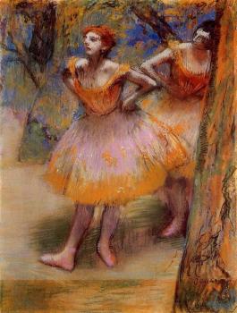 Edgar Degas : Two Dancers II